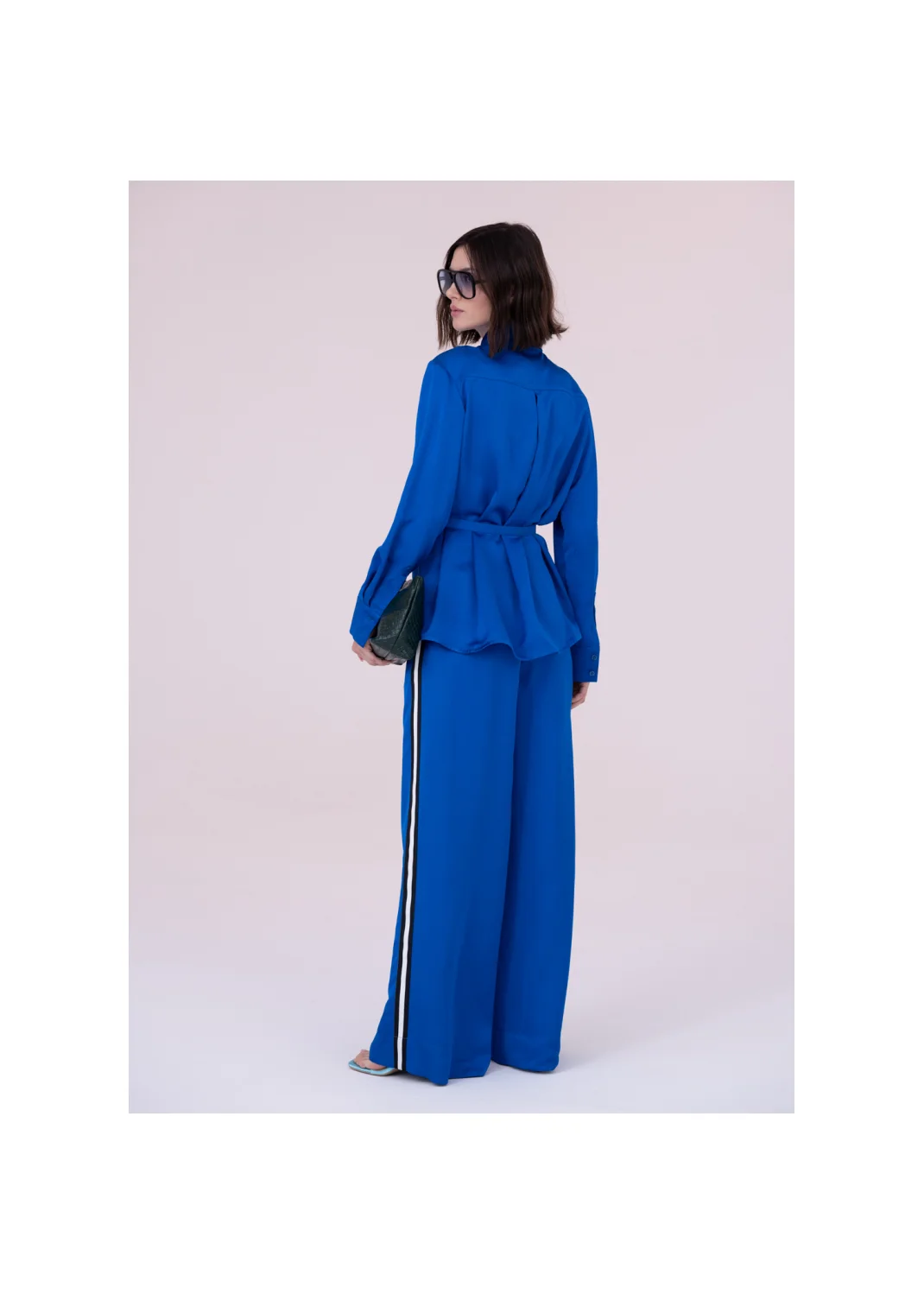 Shirt CLITORIA cornflower blue - 157818