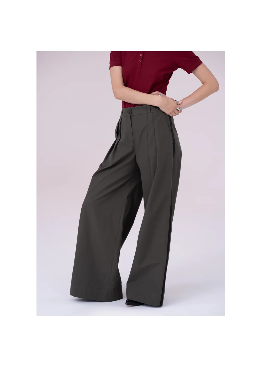 Trousers CLOUD olive - 157533