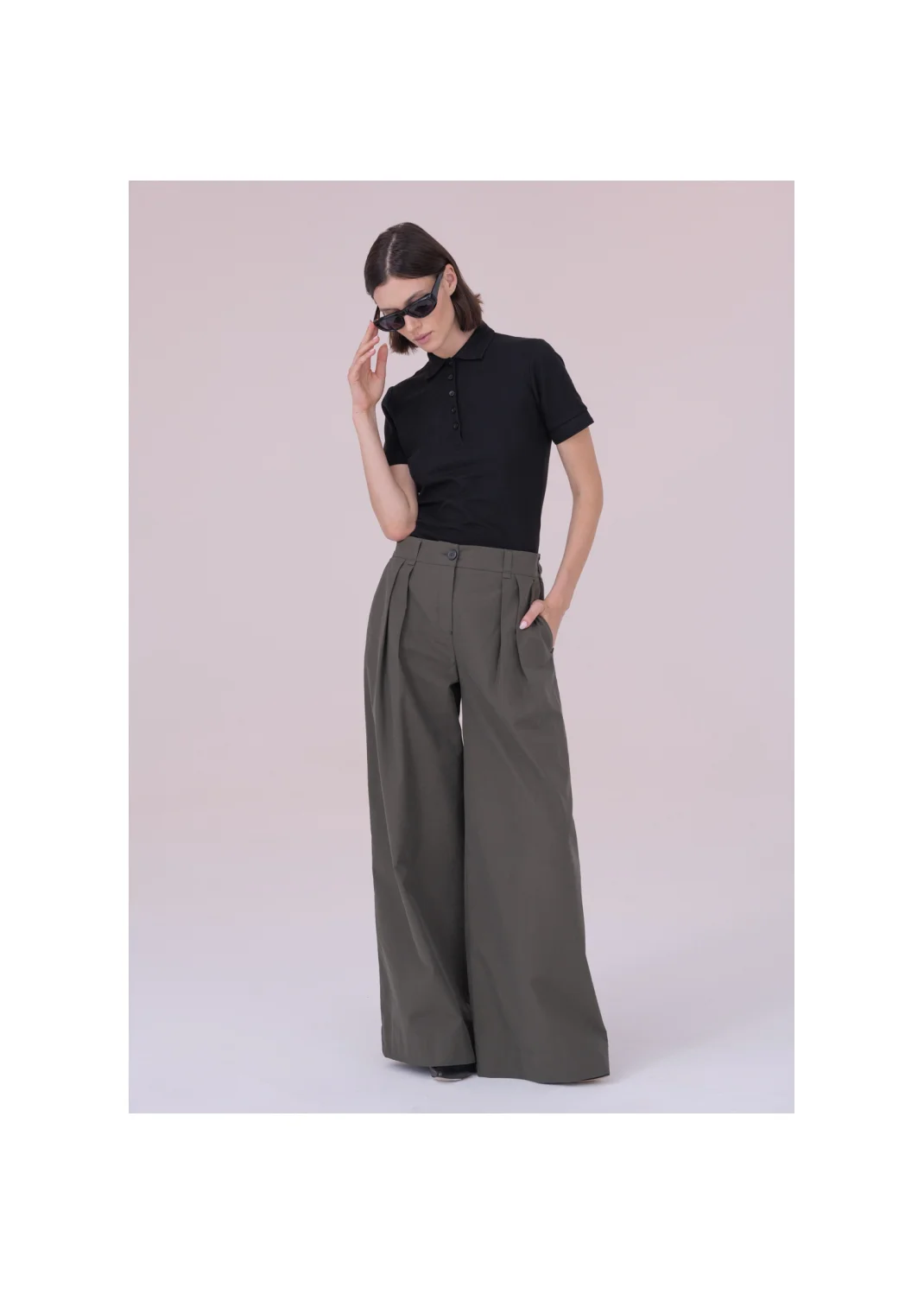 Trousers CLOUD olive - 157536