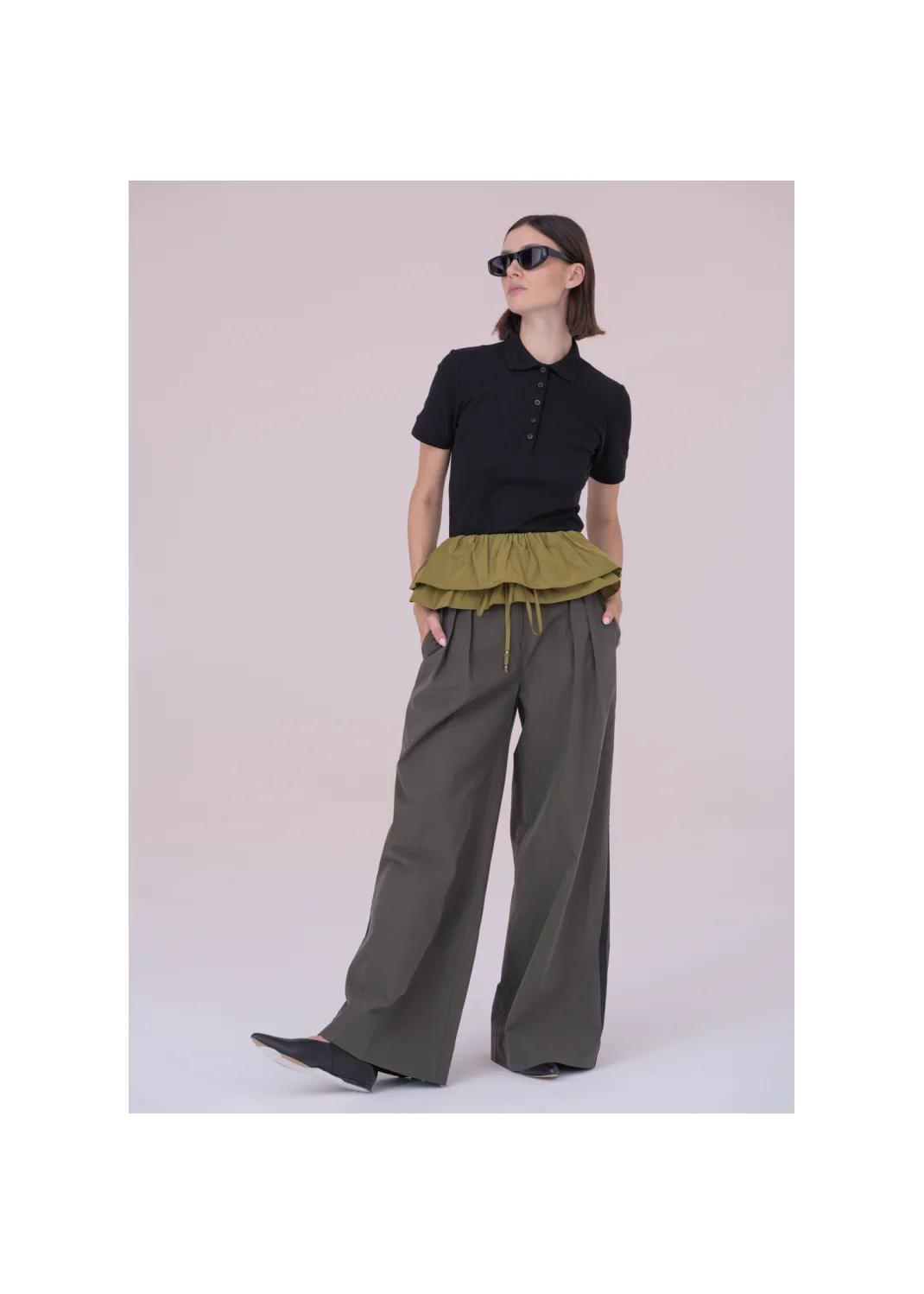 Trousers CLOUD olive - 157537