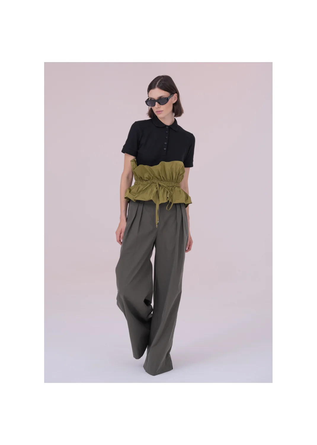 Trousers CLOUD olive - 157538