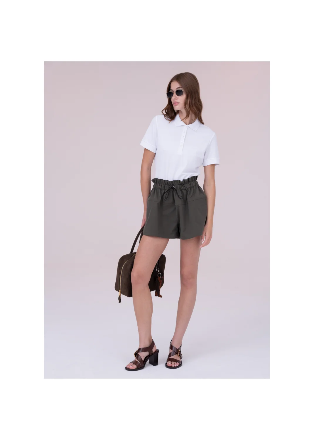 Shorts BELOTTA olive - 157954
