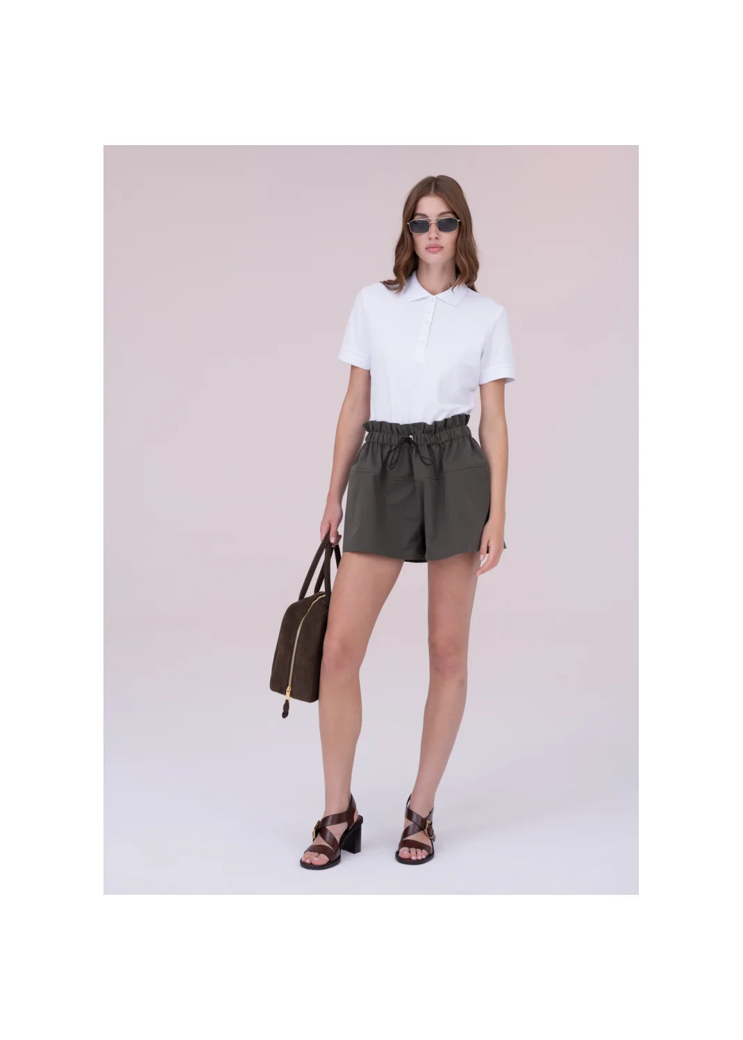 Shorts BELOTTA olive - 157955