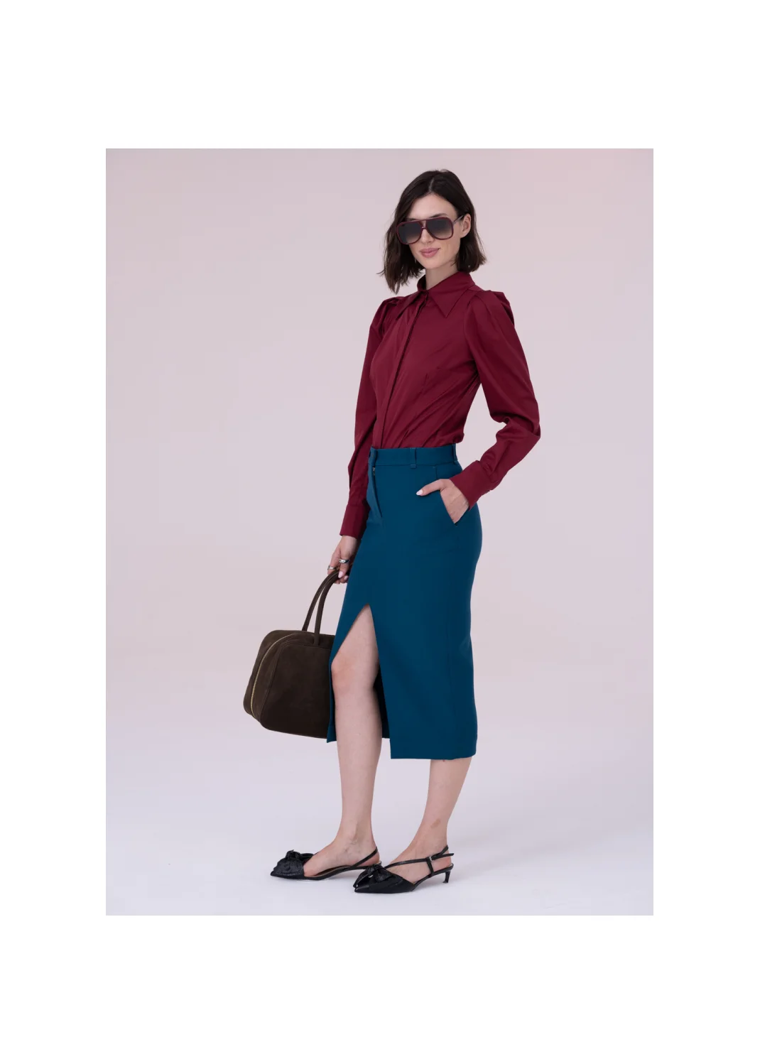 Skirt SPARK turquoise - 157431