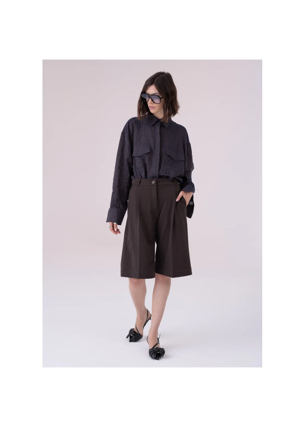 Shirt SUNSET striped - 157893
