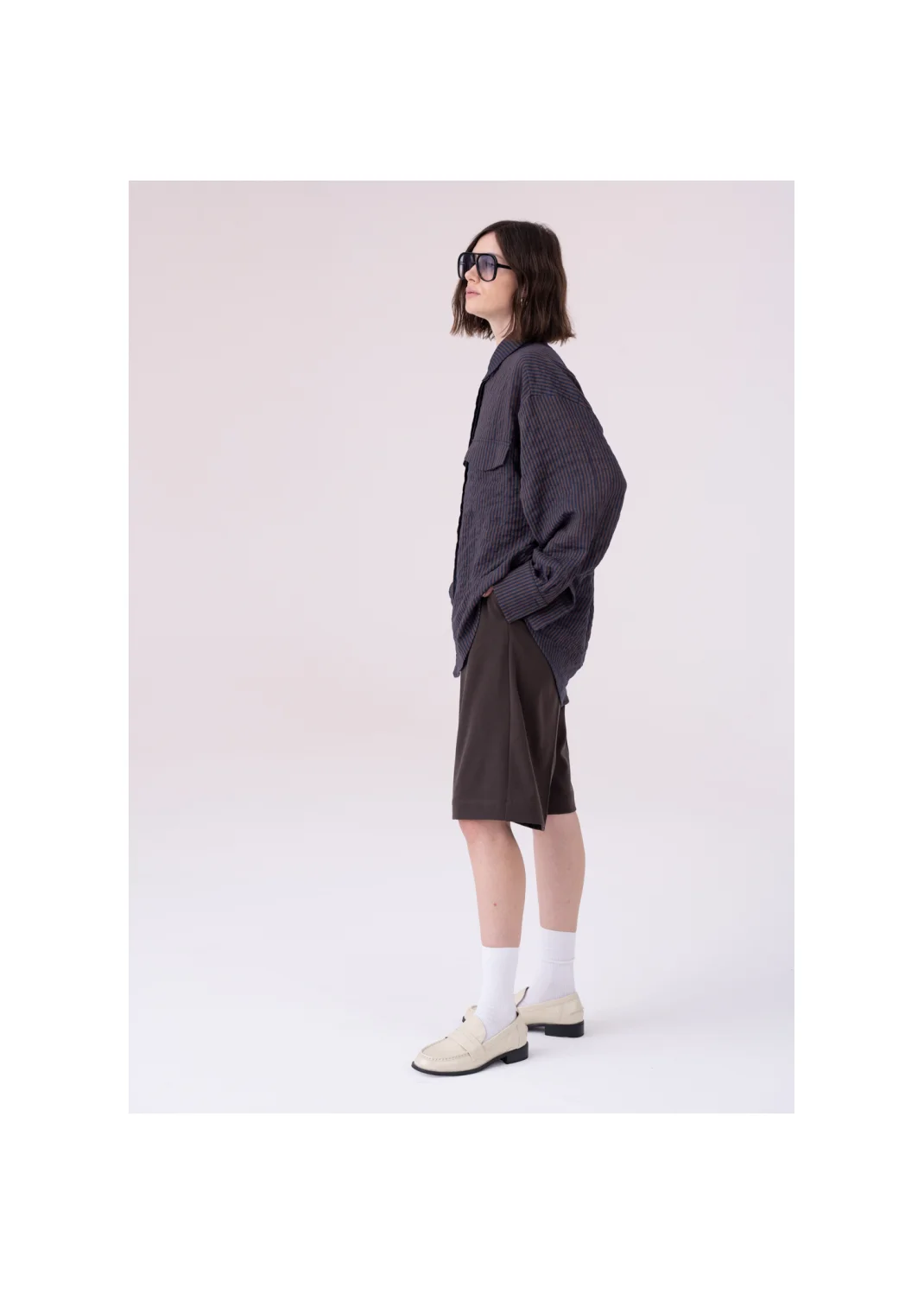 Shirt SUNSET striped - 157897