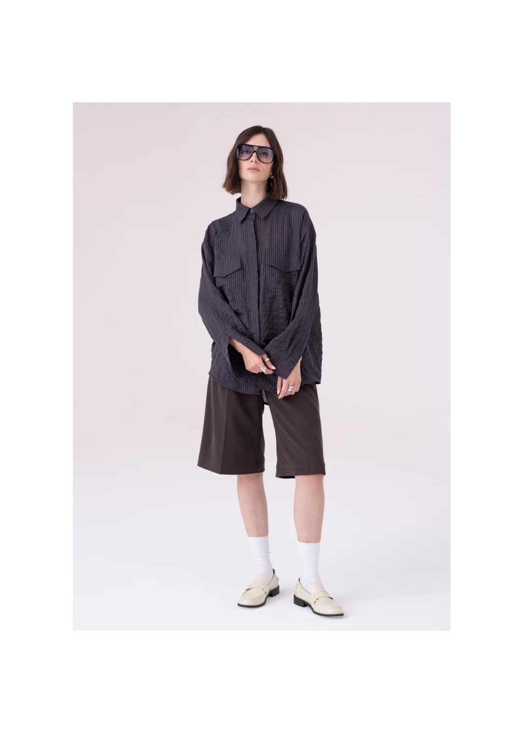Shirt SUNSET striped - 157899