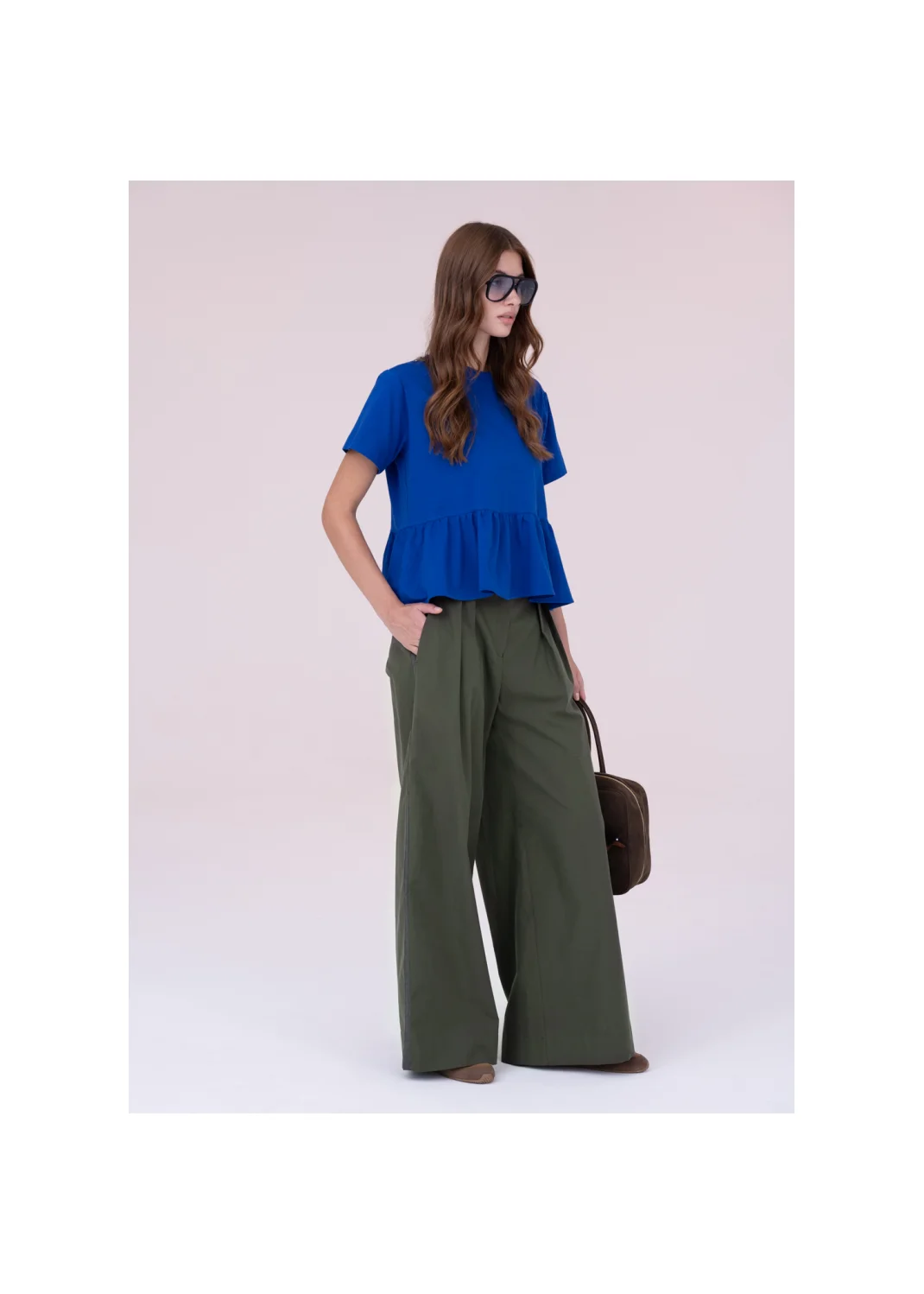 Trousers AMBER olive - 158344