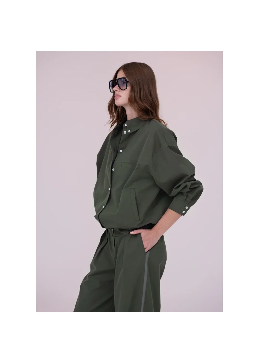 Shirt AMBER olive - 158493