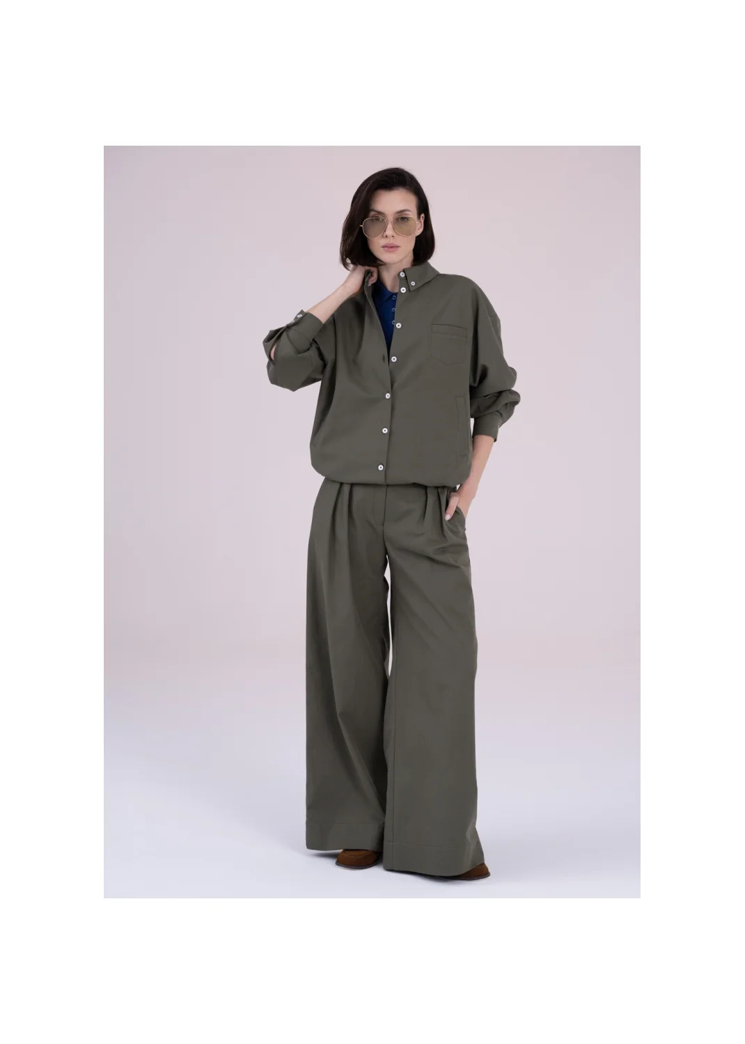 Shirt AMBER olive - 162536