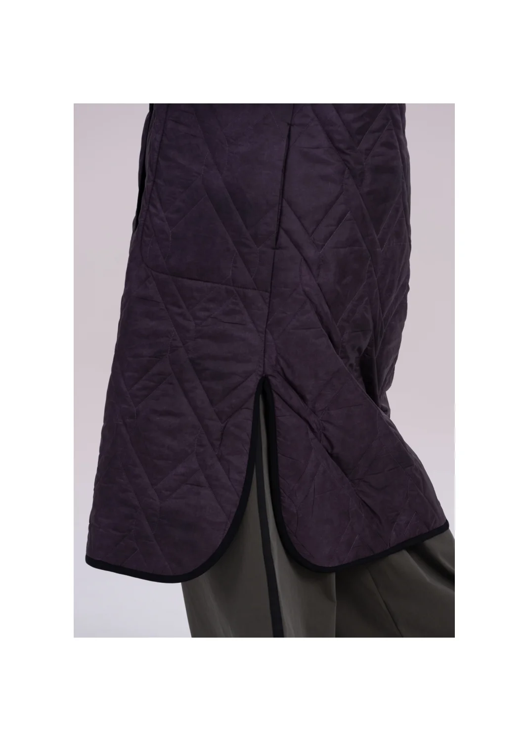Coat MONSSON eggplant  - 159291