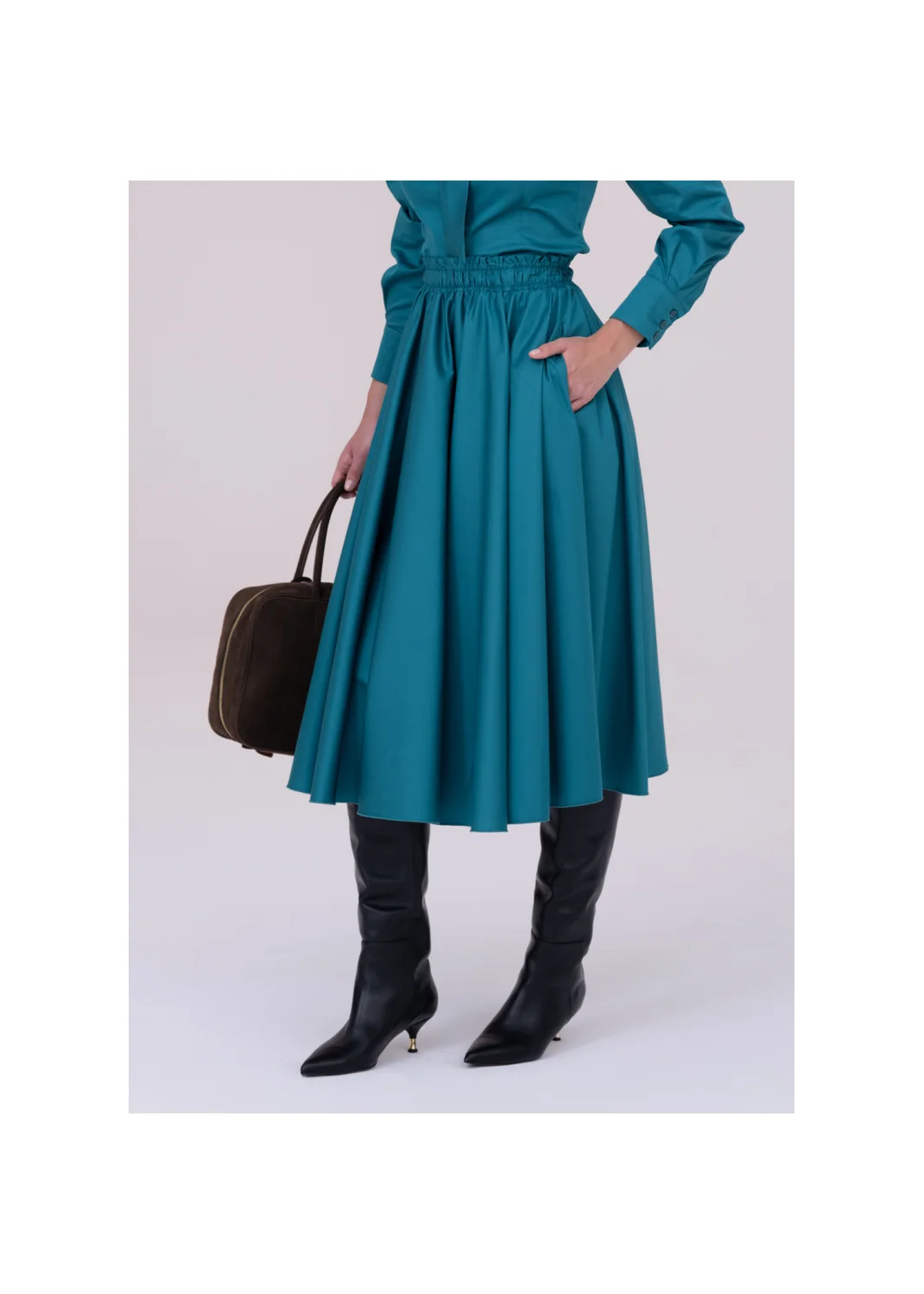 Skirt TWIG turquoise - 159273