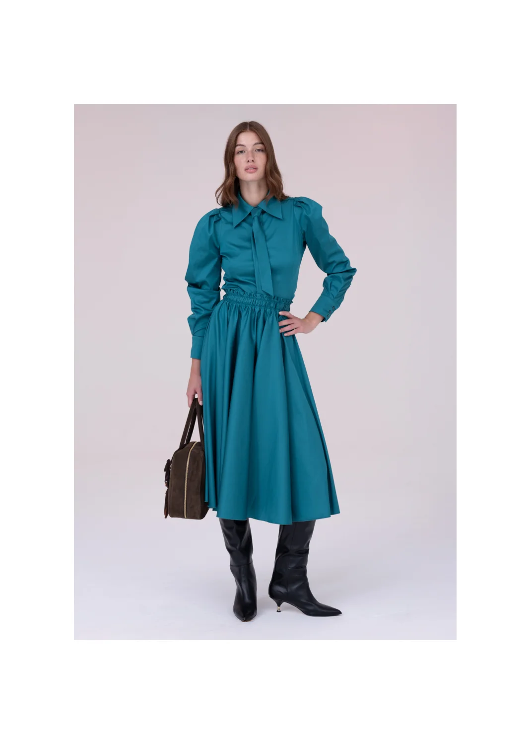 Skirt TWIG turquoise - 159275