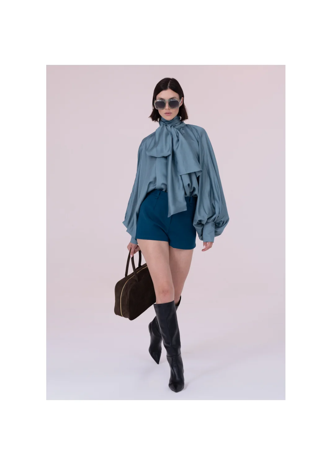 BLOUSE IRISMA turquoise - 159117
