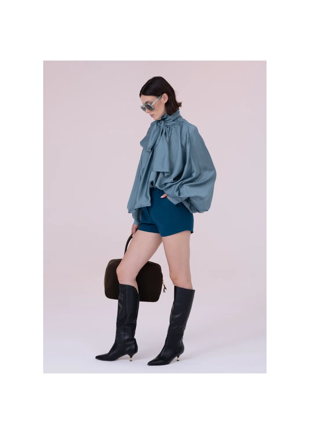 BLOUSE IRISMA turquoise - 159118