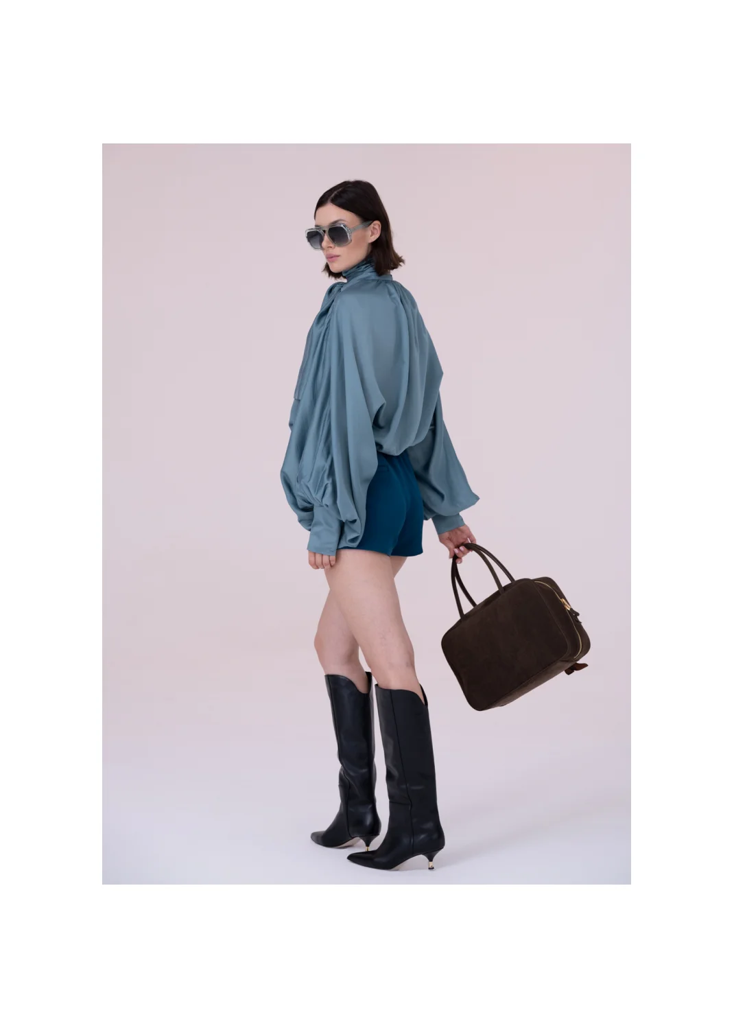 BLOUSE IRISMA turquoise - 159120