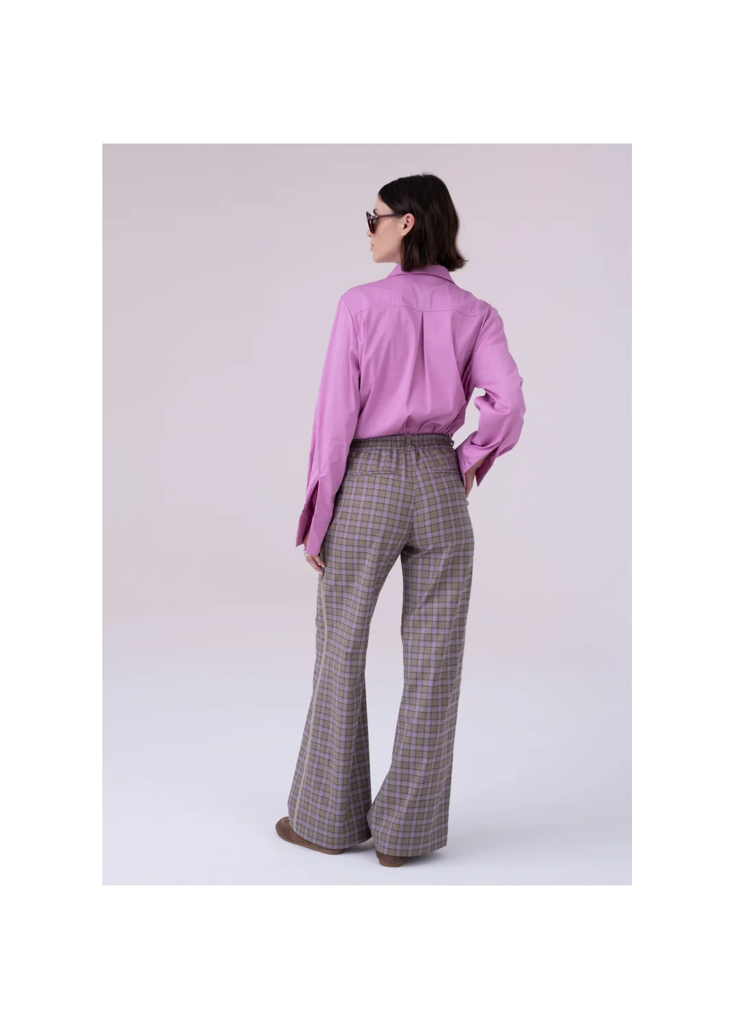 Trousers ARNIKA checkered - 159238