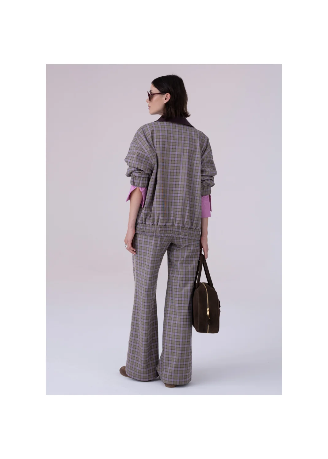 Trousers ARNIKA checkered - 159244