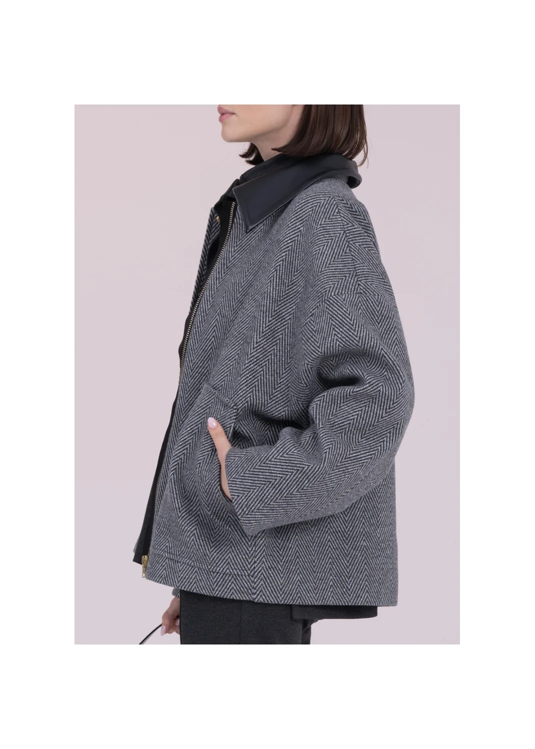 Jacket MANTLE herringbone - 162610