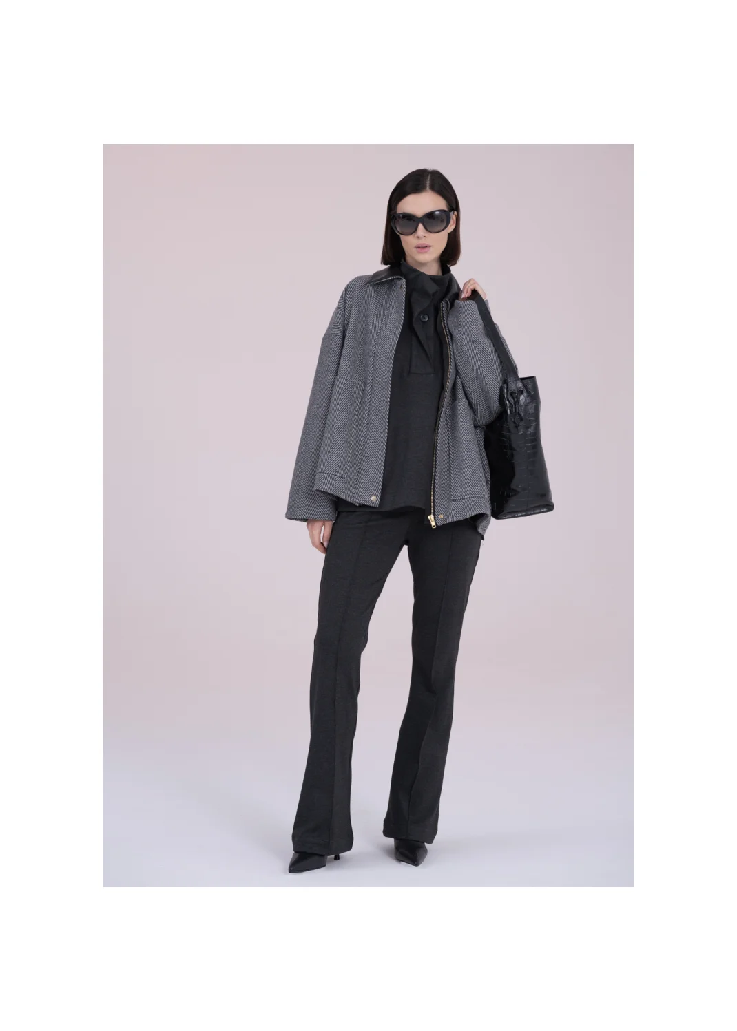 Jacket MANTLE herringbone - 162612