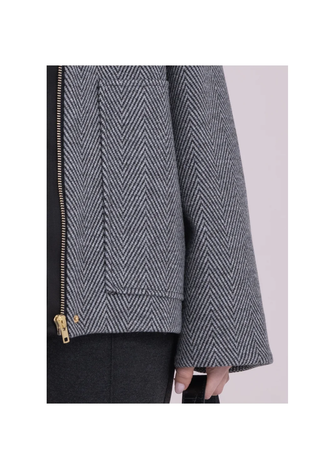 Jacket MANTLE herringbone - 162613
