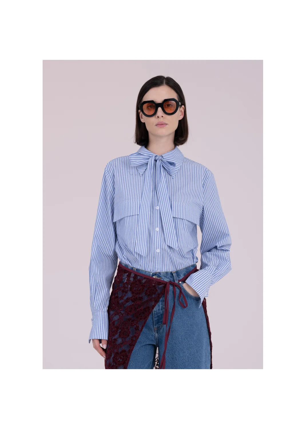 Shirt SYLVA striped - 162872