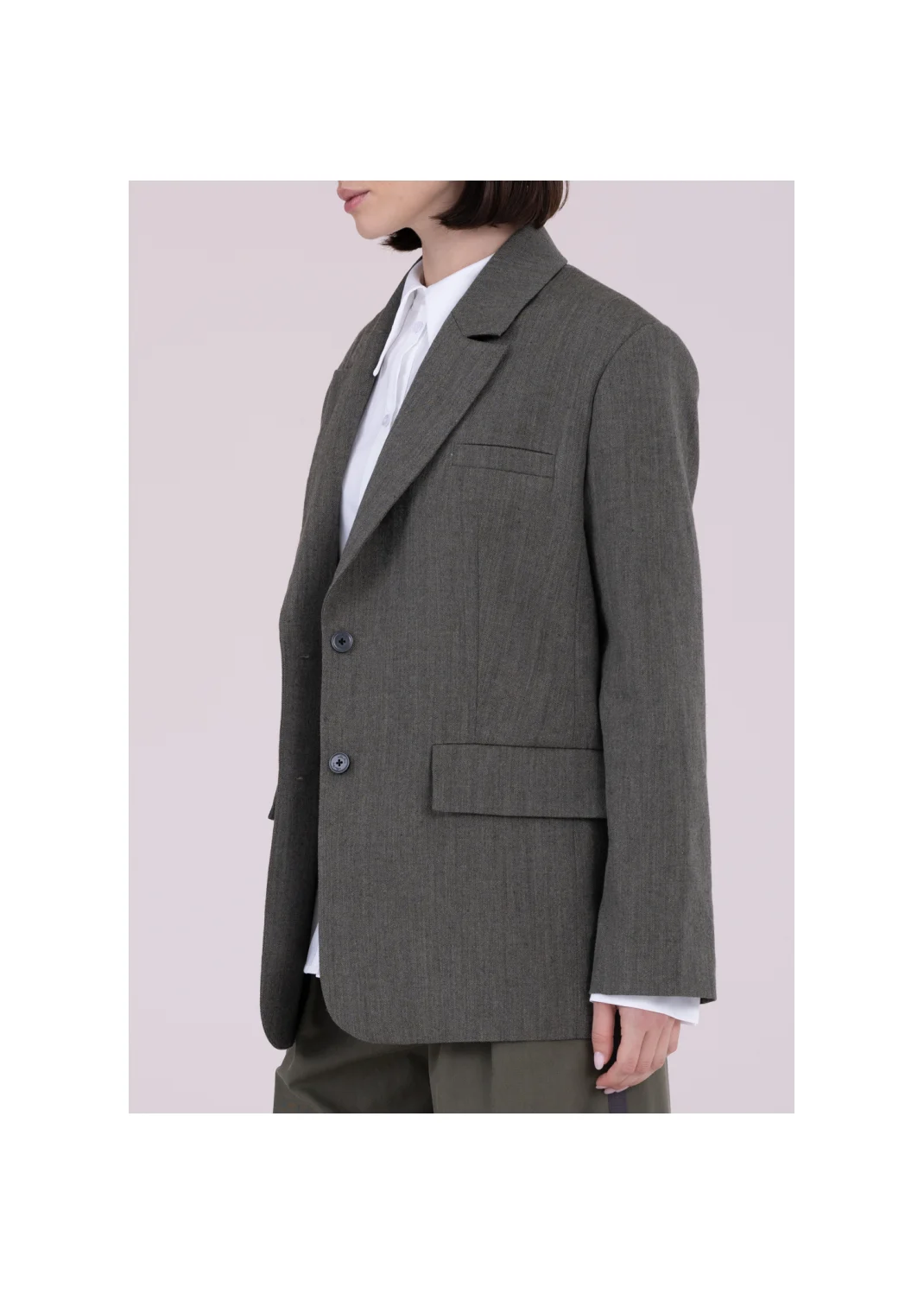 Jacket ENDLESS herringbone - 164408