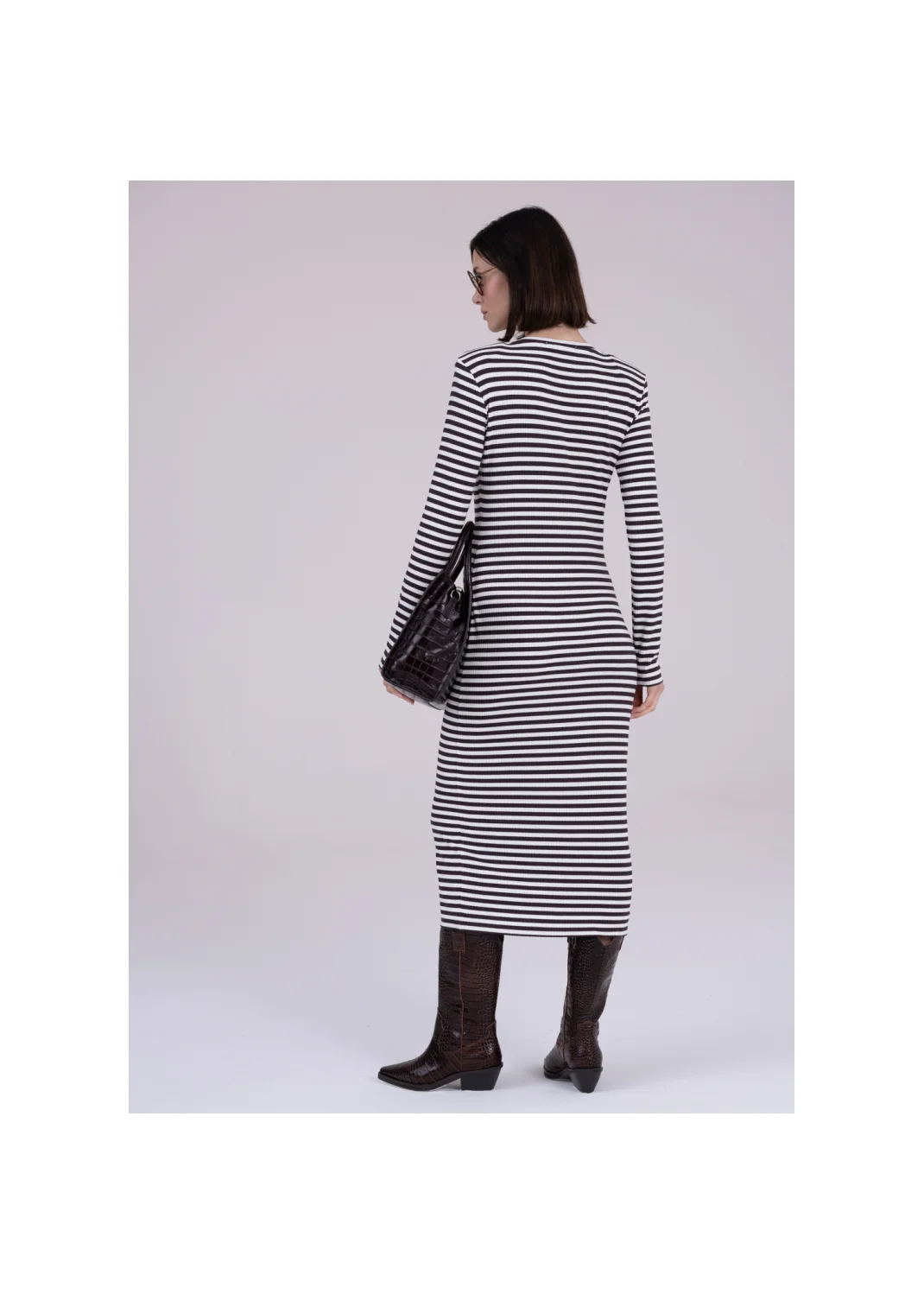 Dress CLEMIS chocolate - 163553