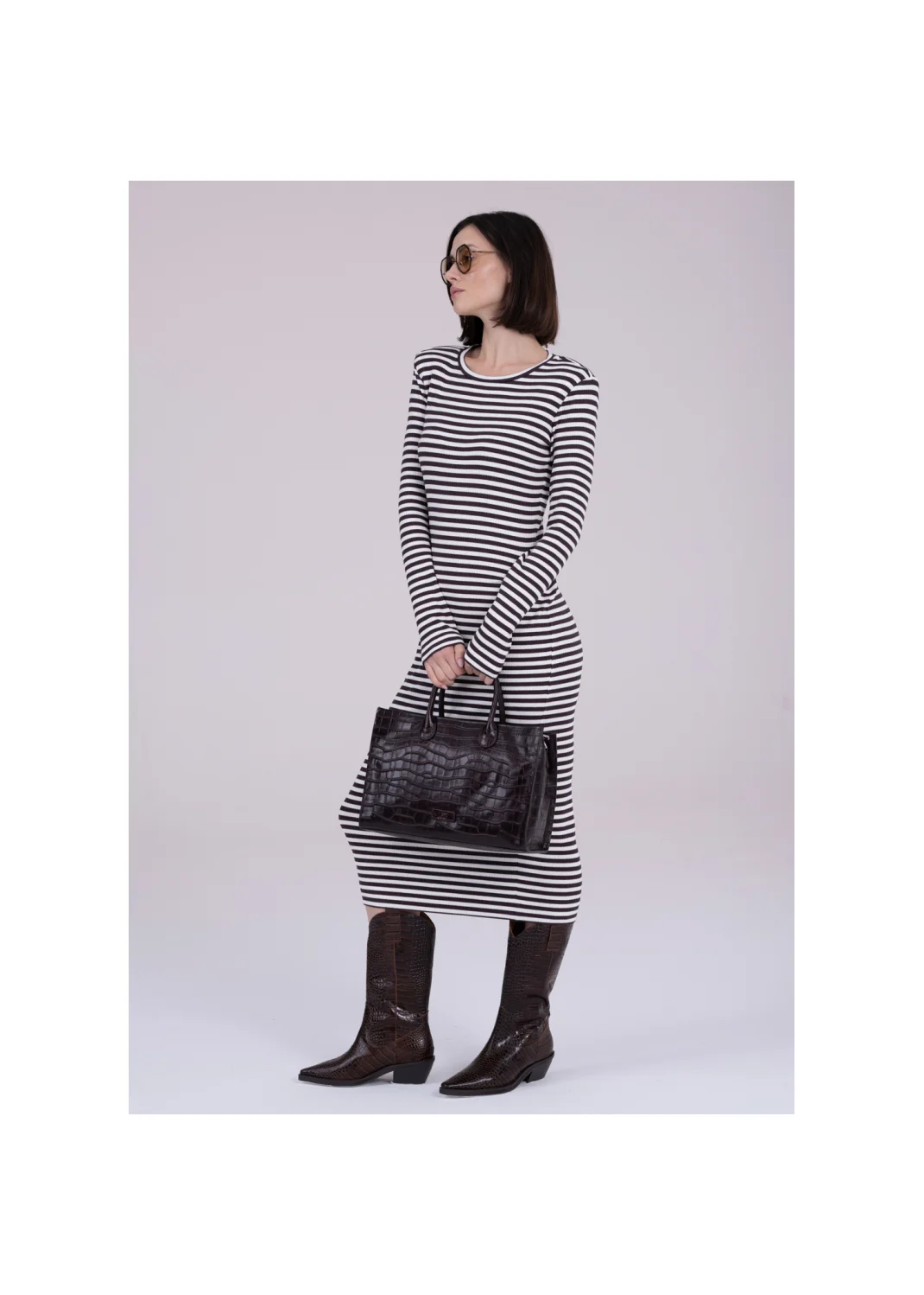 Dress CLEMIS chocolate - 163554