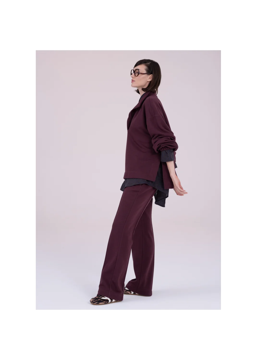 Trousers CARRY cherry - 163543