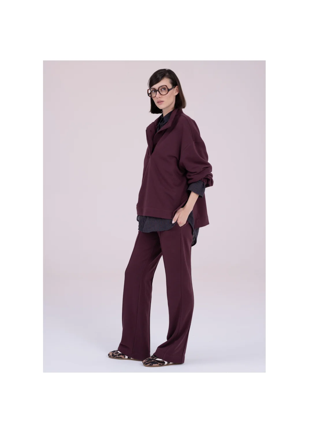 Sweatshirt MORAINE cherry - 163526