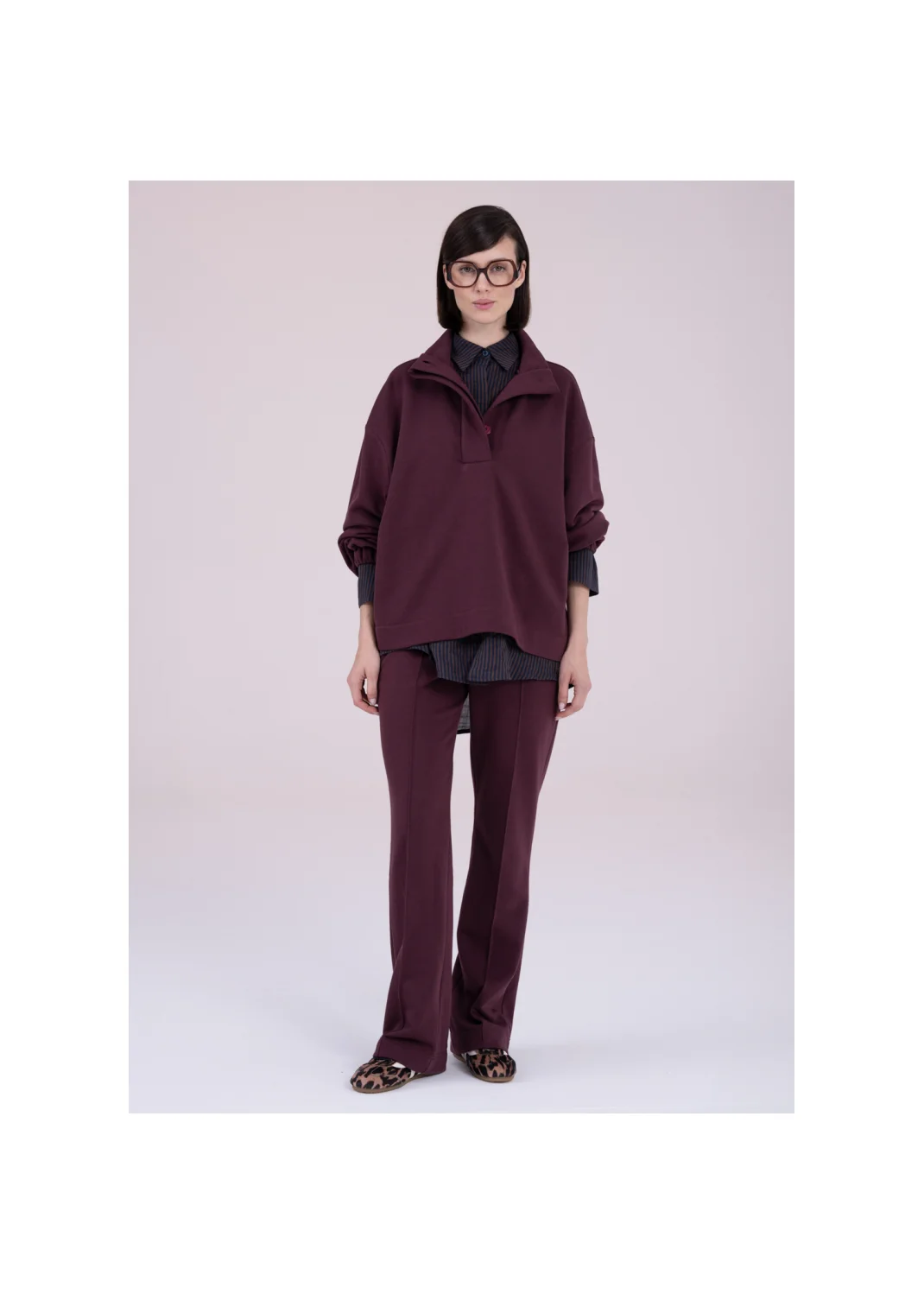 Sweatshirt MORAINE cherry - 163527