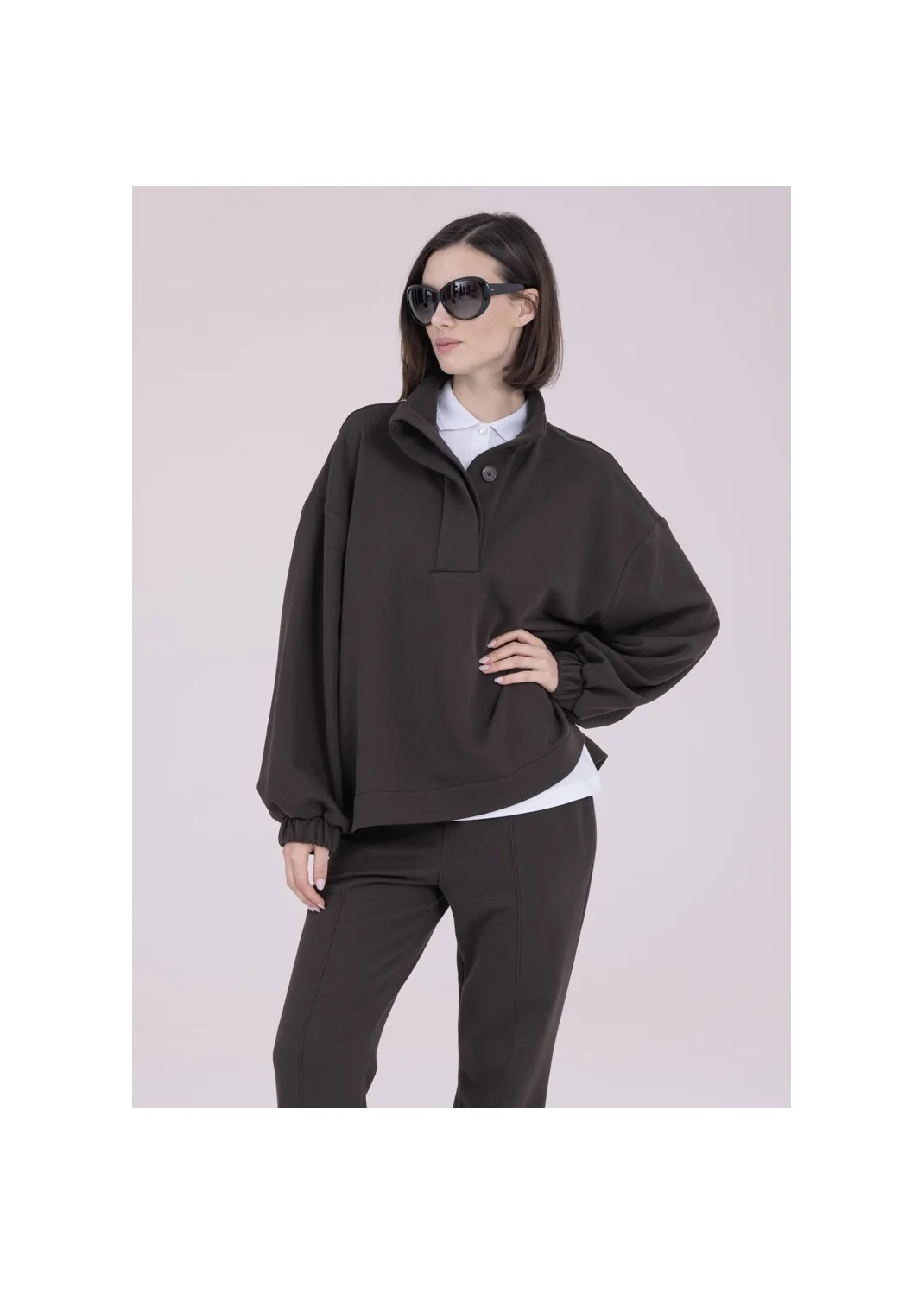 Sweatshirt MORAINE brown - 163523