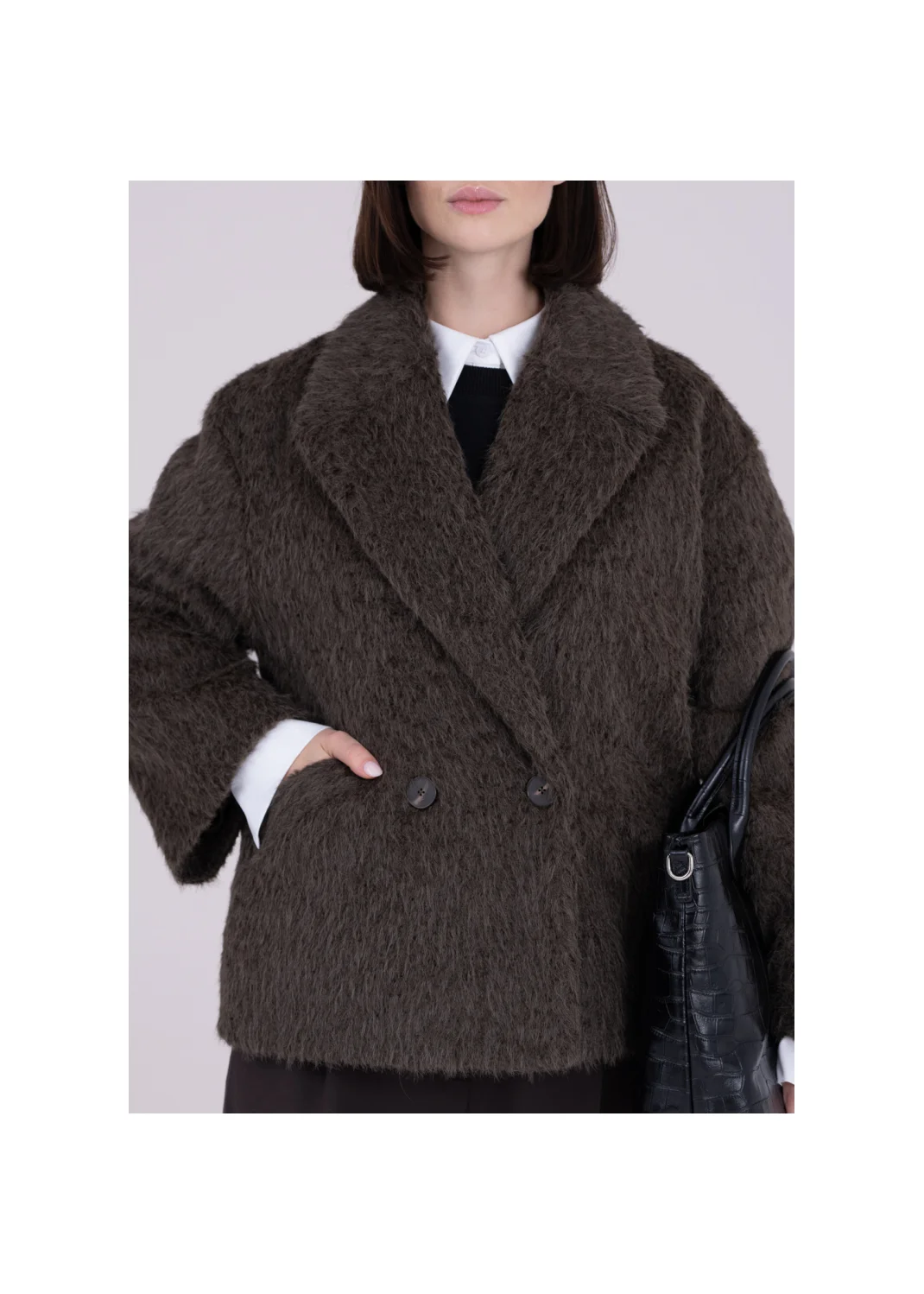 Jacket ASHLEY stone brown - 163480