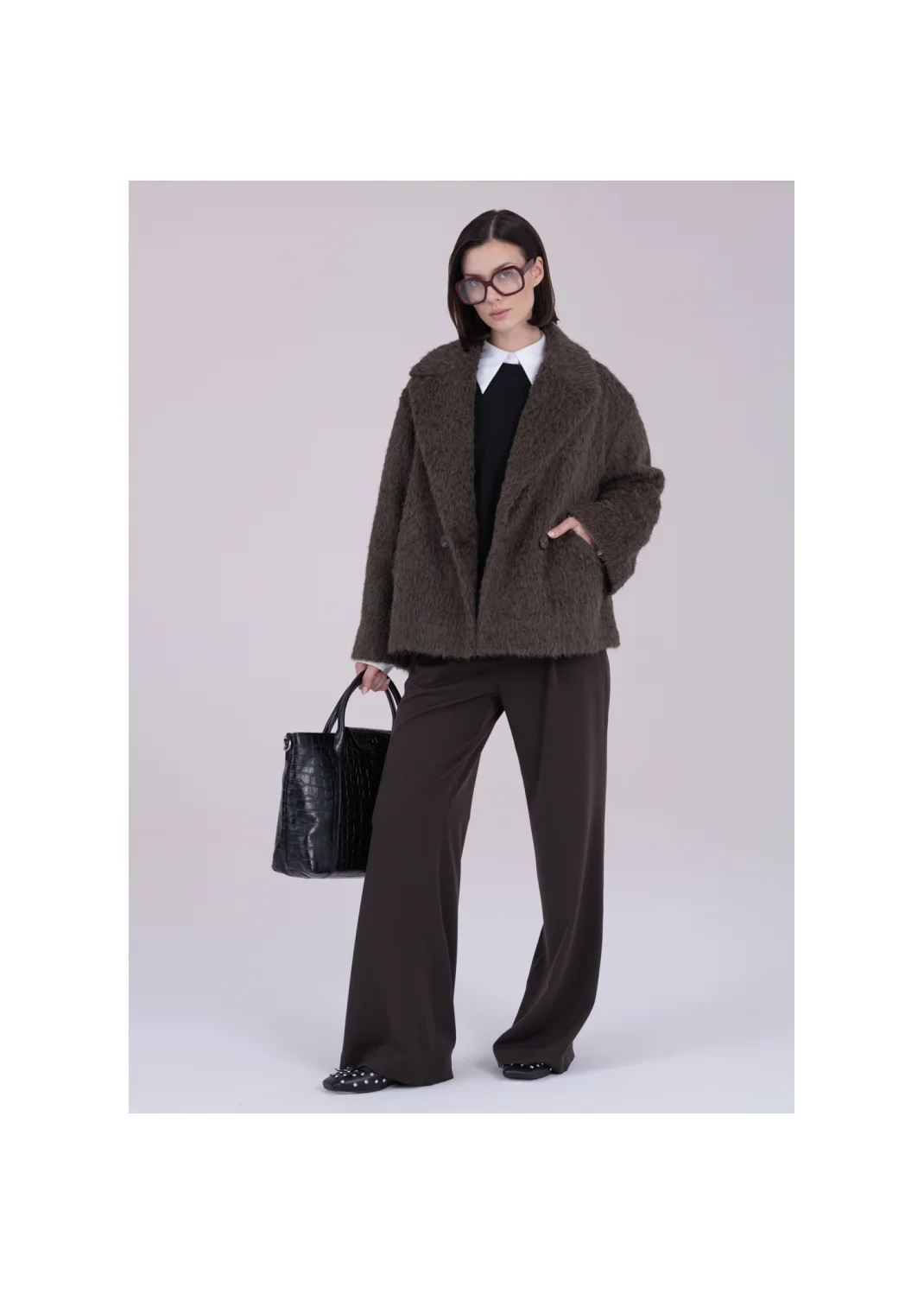 Jacket ASHLEY stone brown - 163483