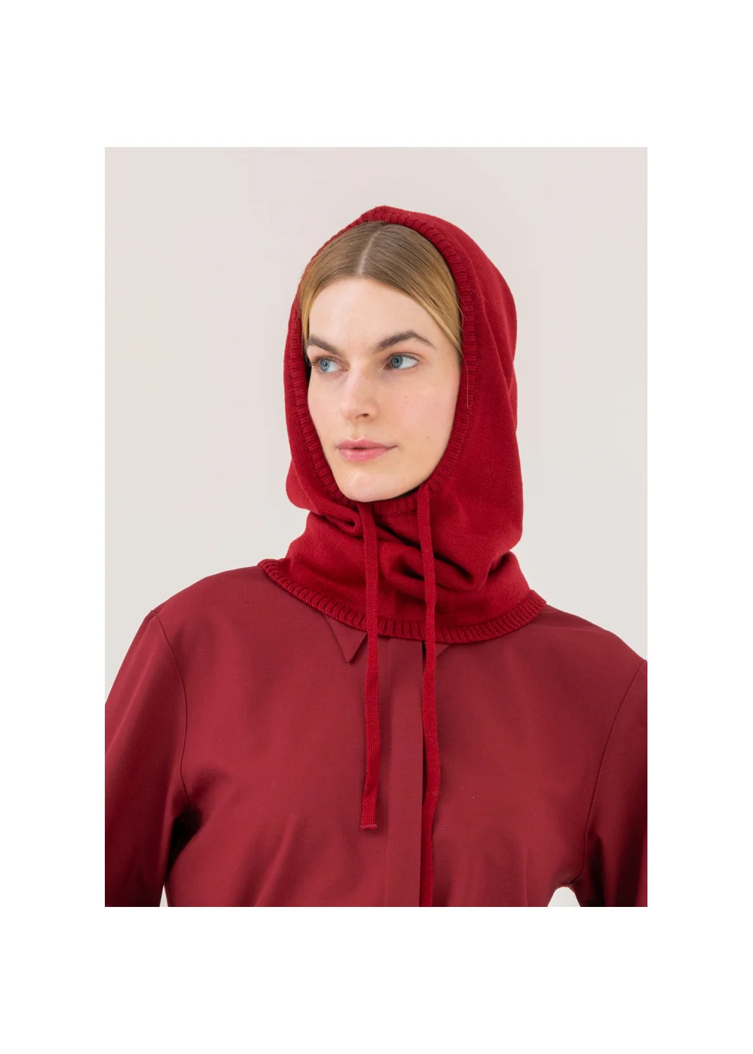 Balaclava HEATHER burgundy - 203737
