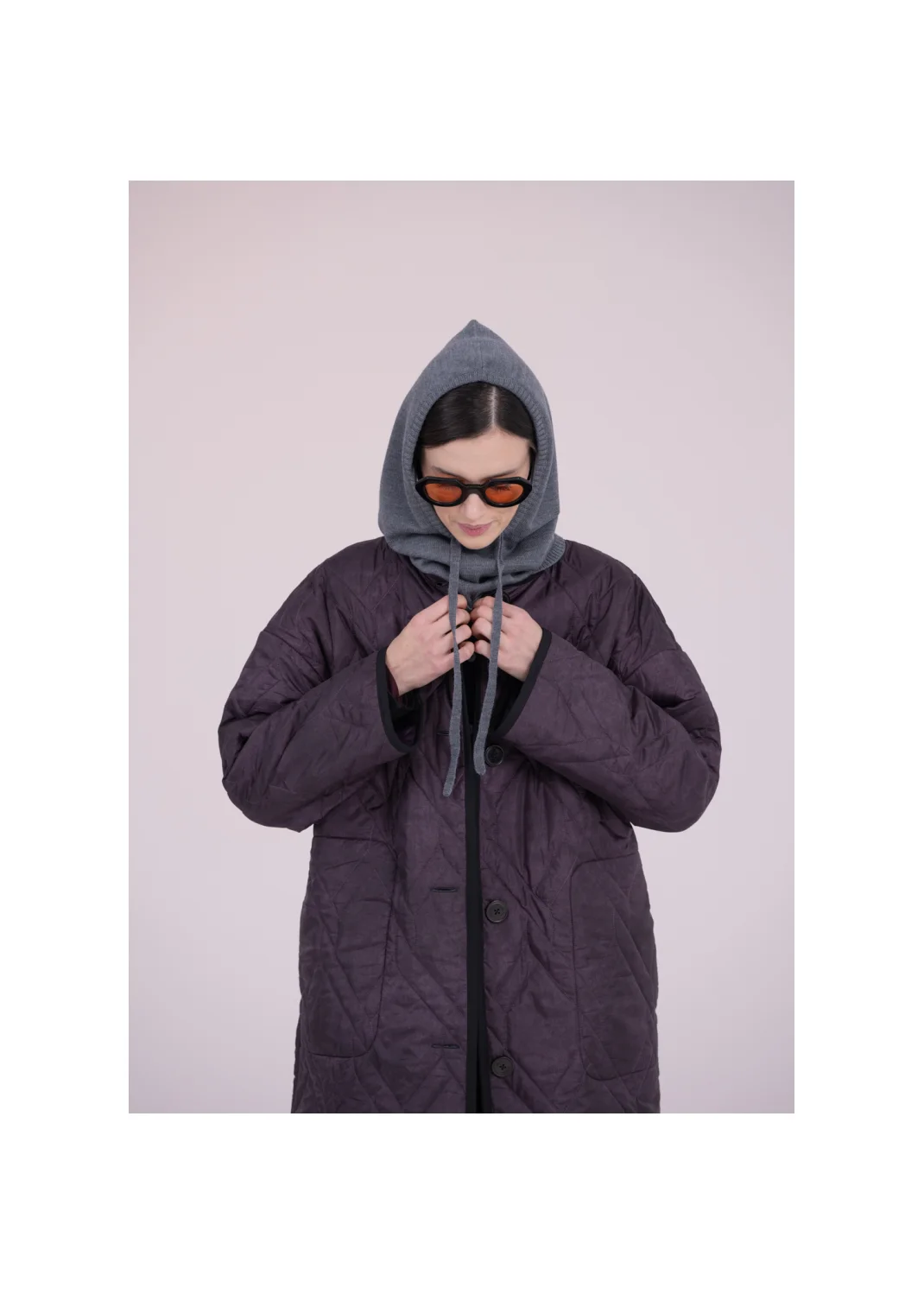 Balaclava HEATHER gray - 163465