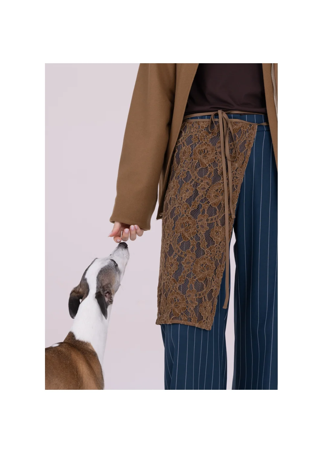 Apron GLORIA brown - 163603