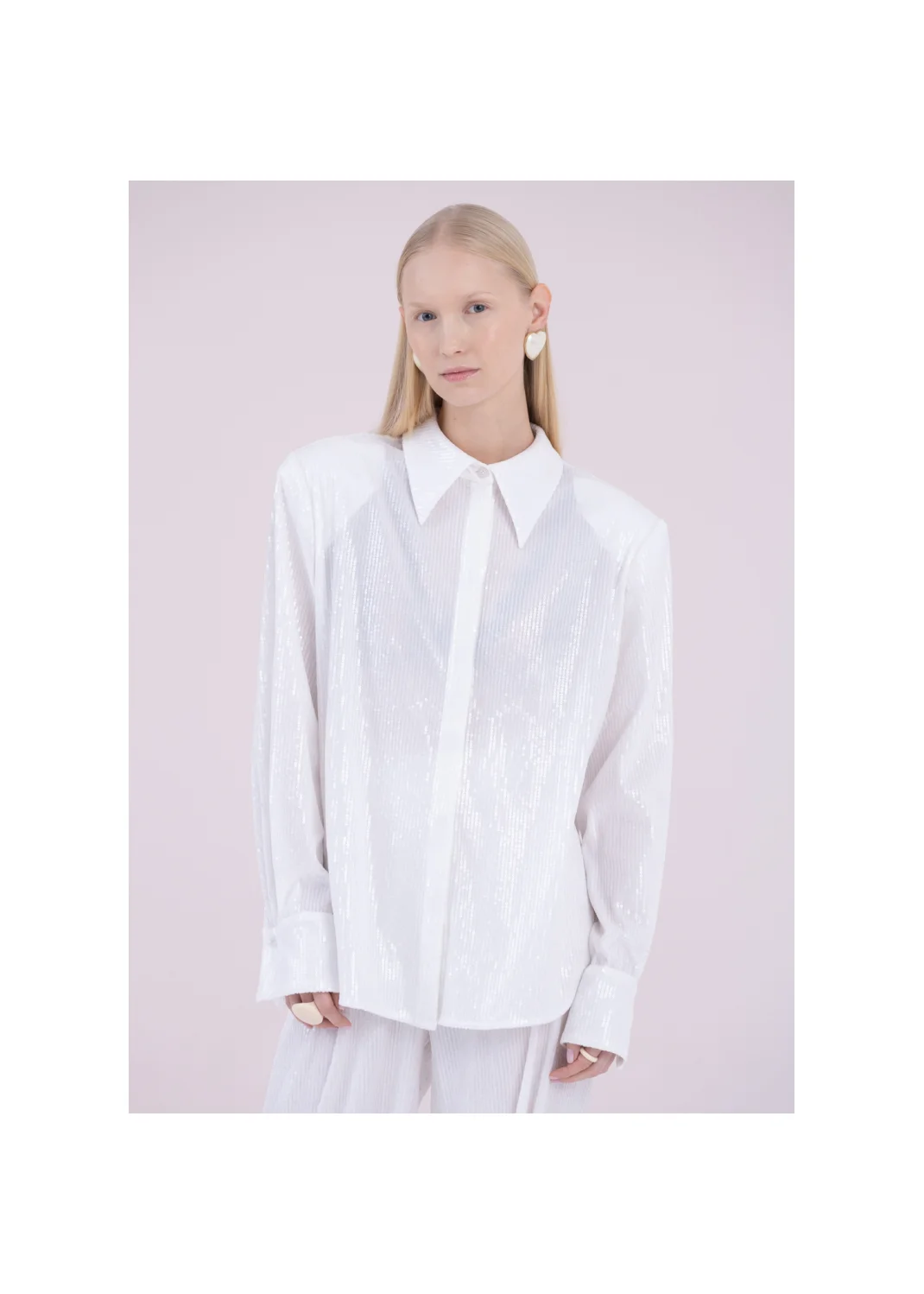 Shirt GLAMMA sequin  - 168146