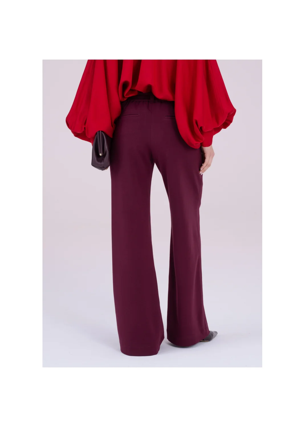 Trousers JOLIE burgundy - 168166