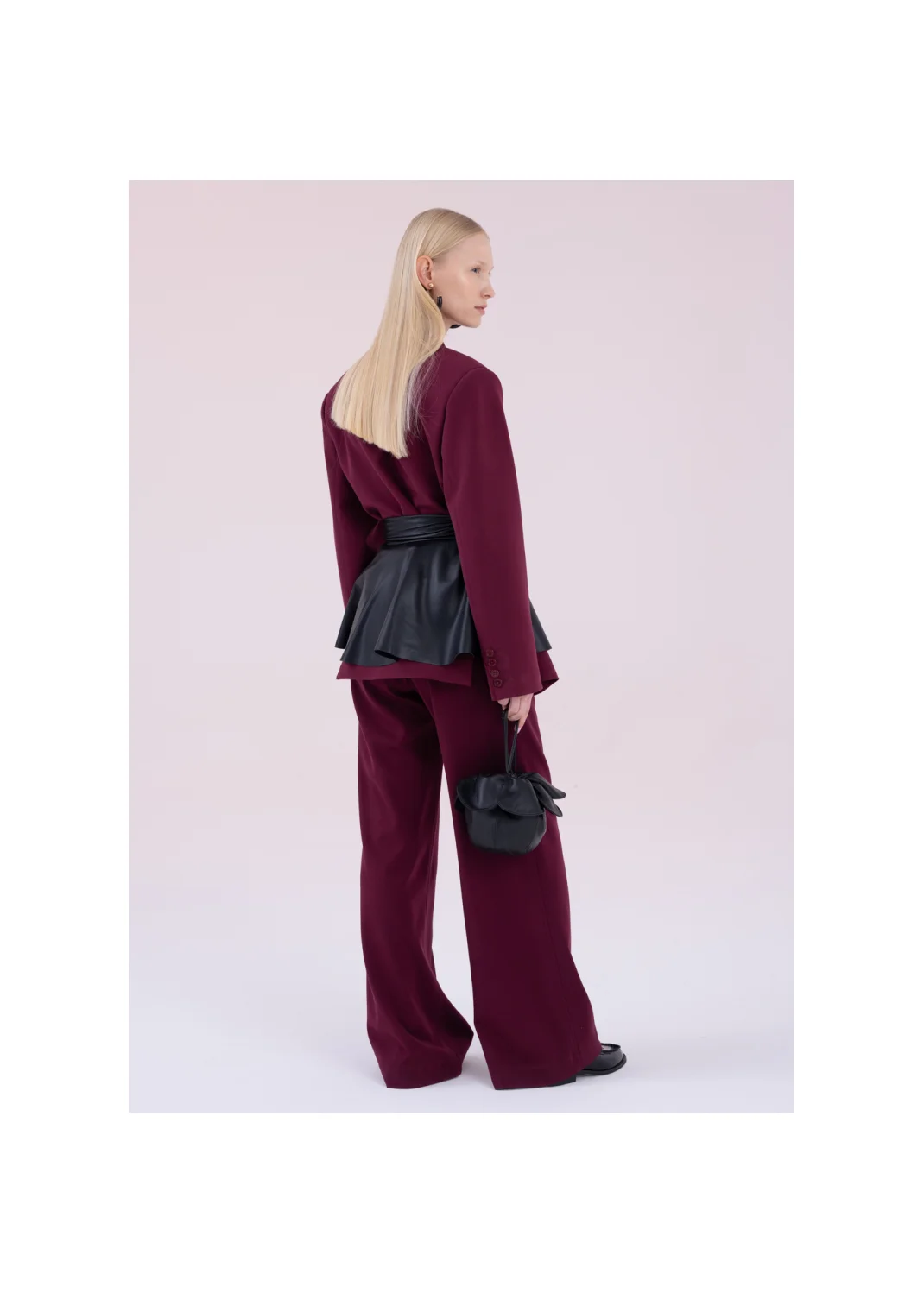 Trousers JOLIE burgundy - 168173