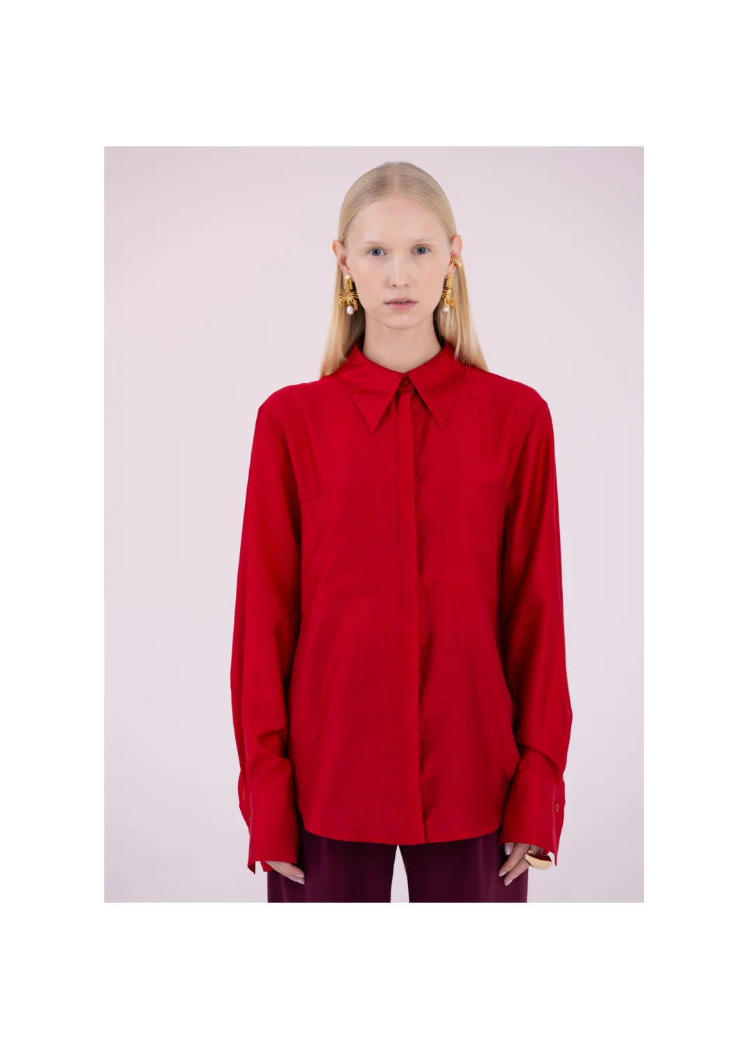 Shirt CAMA red - 168372