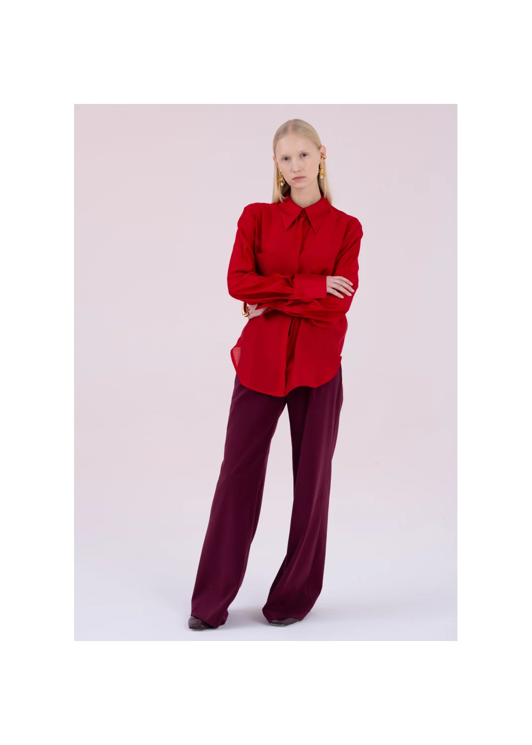 Shirt CAMA red - 168375