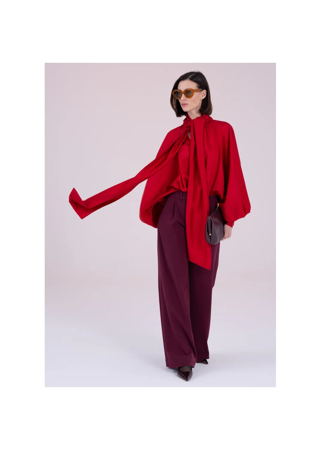 BLOUSE IRISMA red - 168386