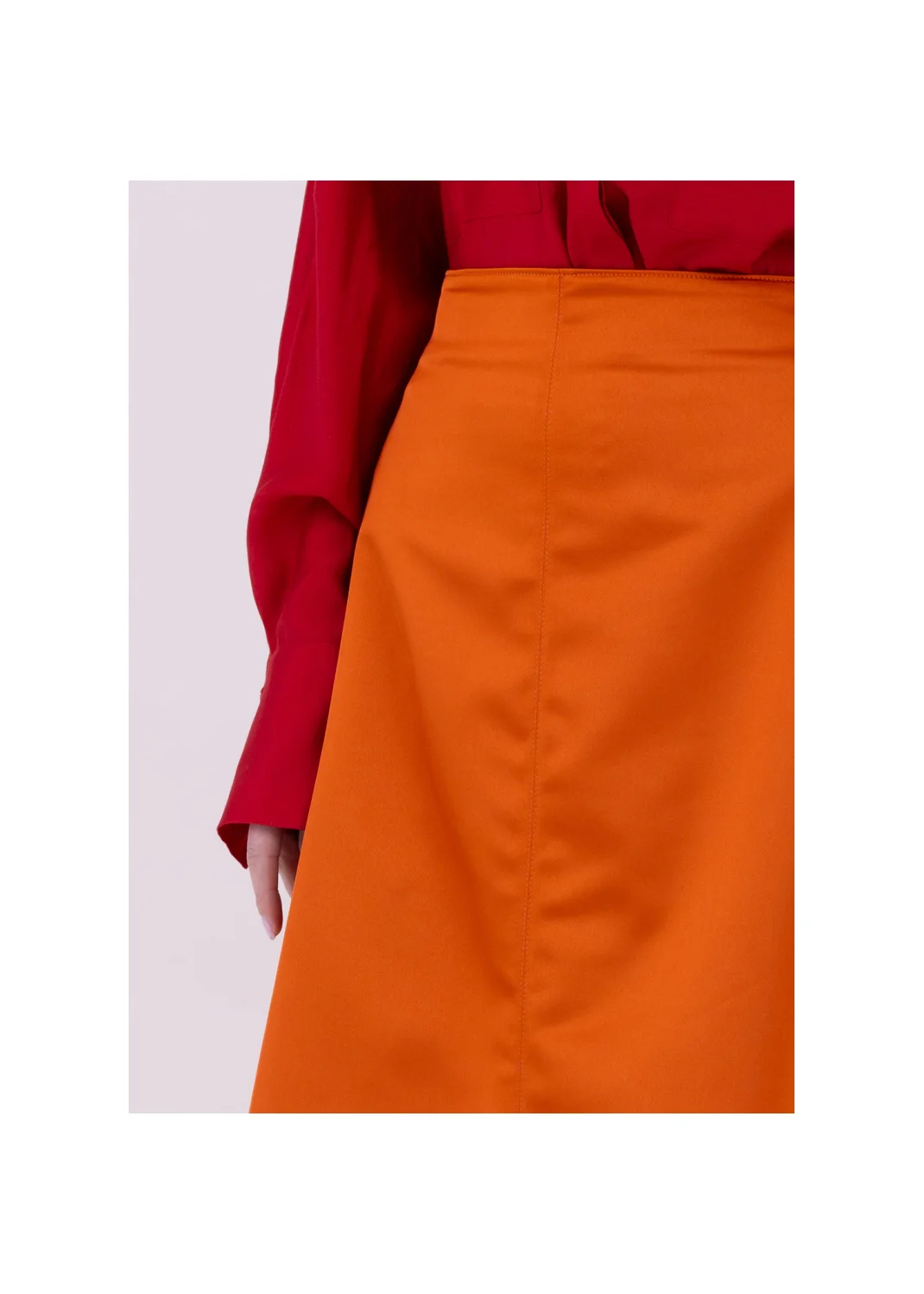 SKIRT PETAL satin - 168428