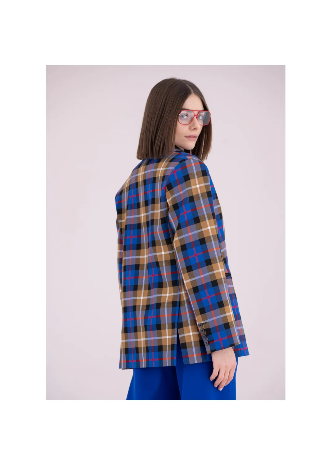  VIVIEN checkered jacket - 176598