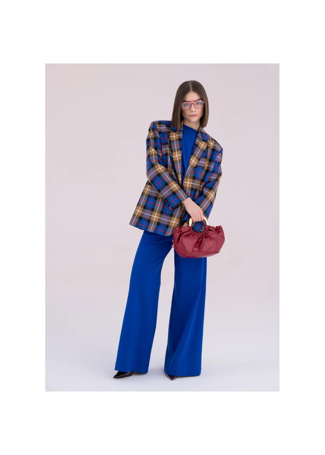  VIVIEN checkered jacket - 176599