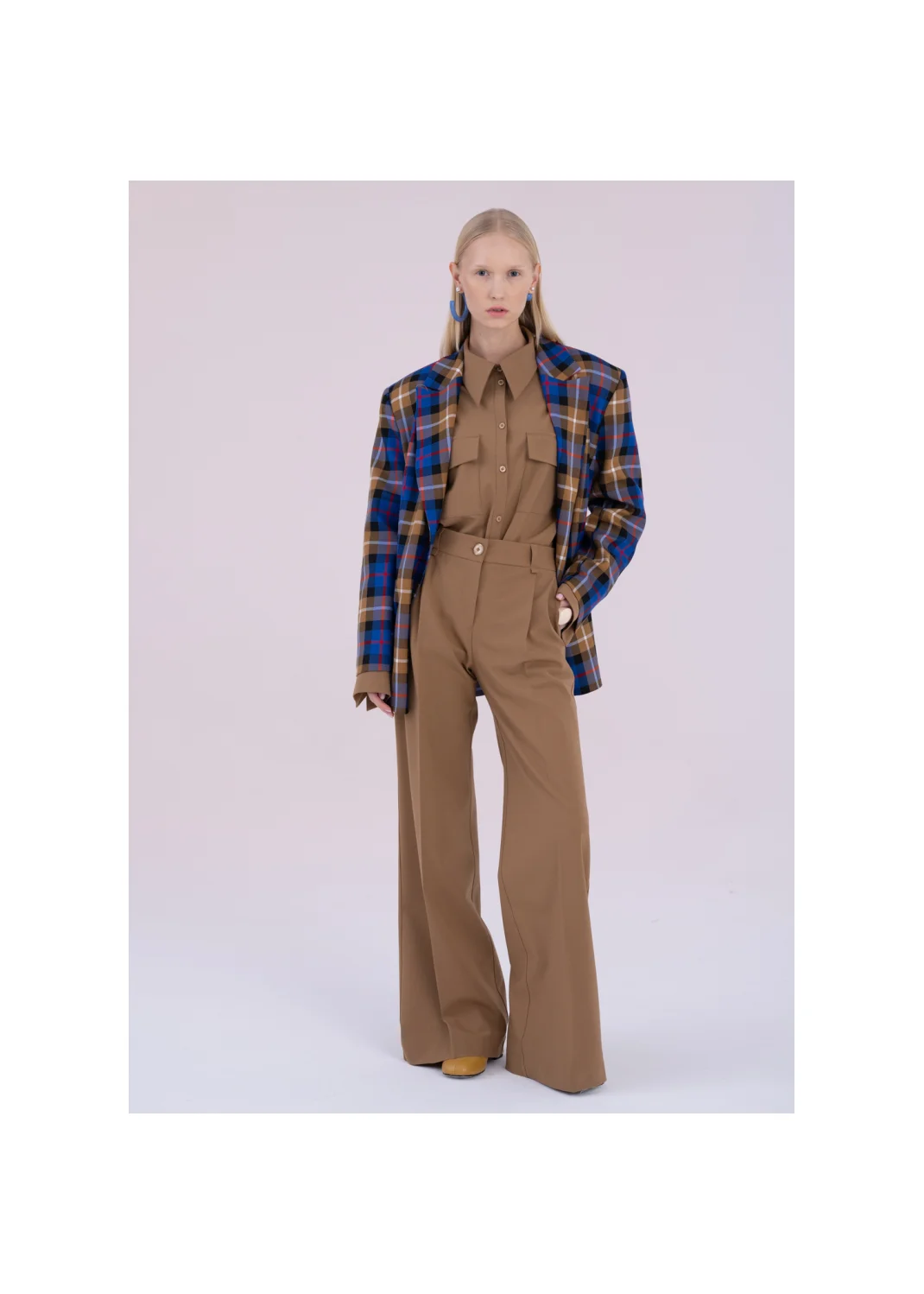  VIVIEN checkered jacket - 176591