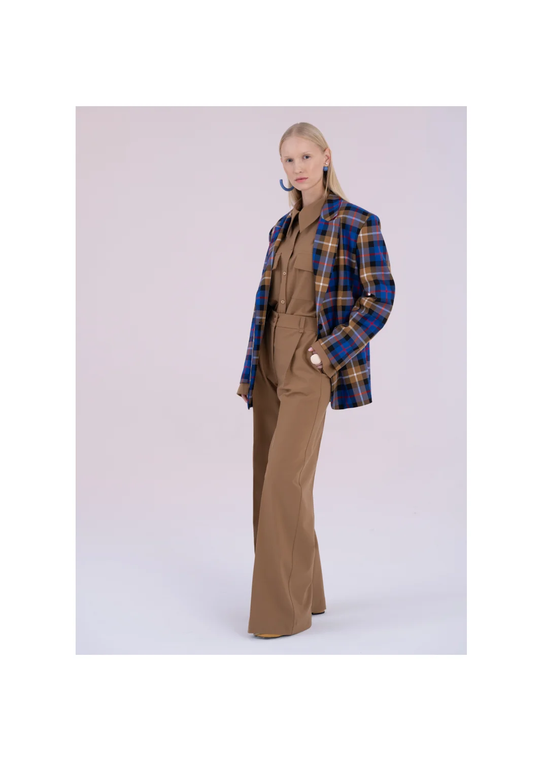  VIVIEN checkered jacket - 176592