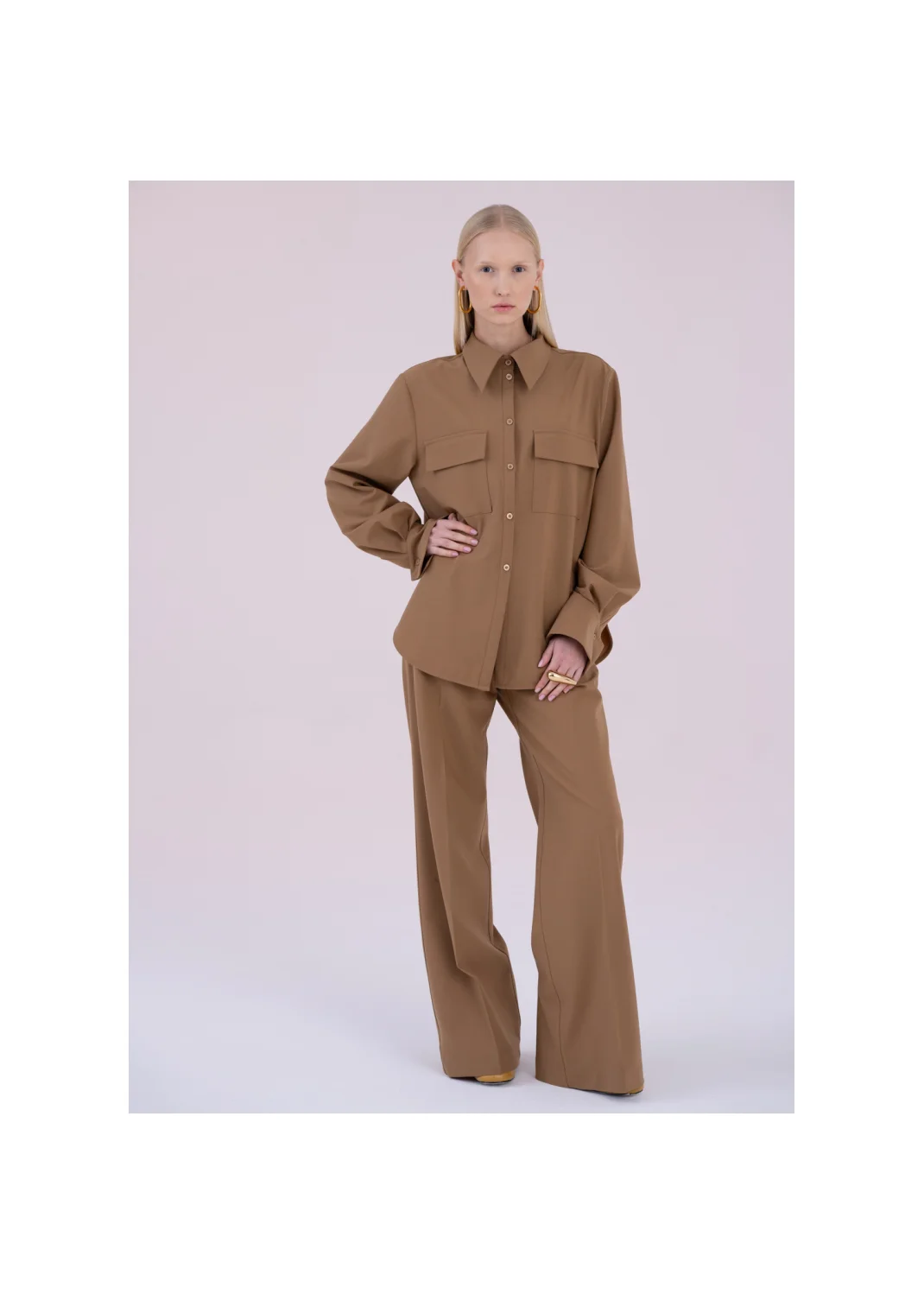 TOPAS shirt beige - 176564